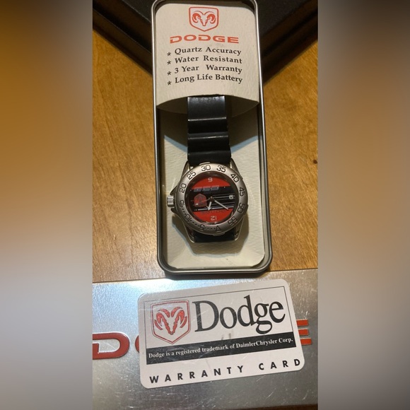 NWT Men’s Dodge Ram Water Resistant Watch - Picture 4 of 8